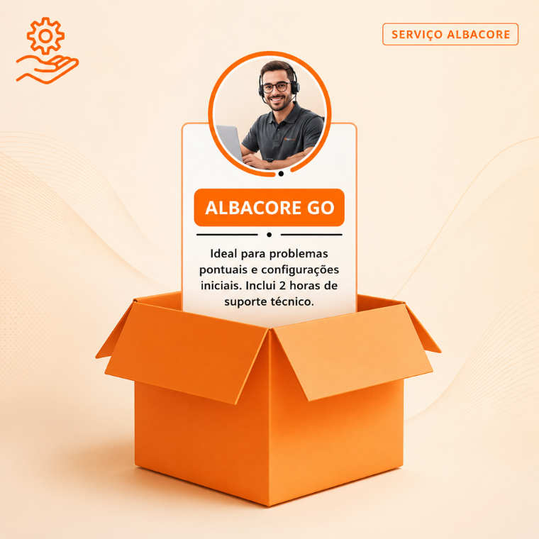 Albacore Go (Pacote de 2 horas de suporte técnico)